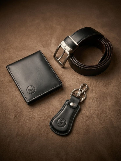 Silver Service Leather™ SSL 3-in-1 Leather Belt Wallet