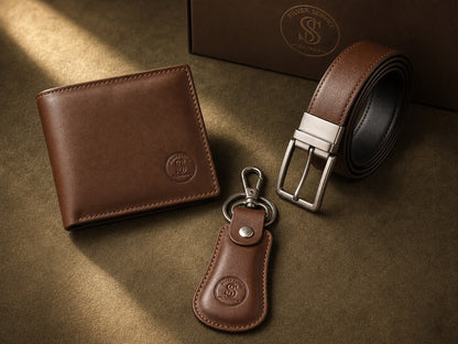 Silver Service Leather™ SSL 3-in-1 Leather Belt Wallet