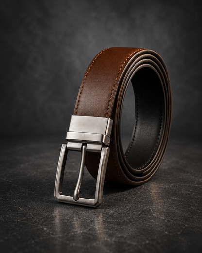 Silver Service Leather™ SSL 2-in-1 Reversible Belt